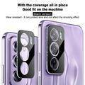 Xiaomi Redmi Note 14 Pro 5G/Poco X7 Imak 2-in-1 HD Kameralinssin Panssarilasi - Musta