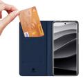 Xiaomi Redmi Note 14 Pro 5G/Poco X7 Dux Ducis Skin Pro Lompakkokotelo - Sininen