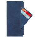 Xiaomi Redmi Note 14 Pro 5G/14 Pro+ 5G/Poco X7 -kortinhaltijan lompakkokotelo - sininen