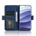 Xiaomi Redmi Note 14 Pro 5G/14 Pro+ 5G/Poco X7 -kortinhaltijan lompakkokotelo - sininen