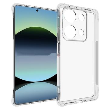 Xiaomi Redmi Note 14S Iskunkestävä TPU Suojakuori - Läpinäkyvä