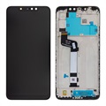 Xiaomi Redmi Note 6 Pro Etukuori & LCD Näyttö - Musta