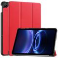 Xiaomi Redmi Pad 2 9.7 Tri-Fold Series Smart Folio -kotelo - punainen