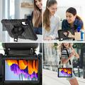 Xiaomi Redmi Pad 2 Heavy Duty 360 Suojakotelo Käsihihnalla - Musta