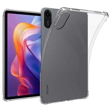 Xiaomi Redmi Pad 2 Iskunkestävä TPU Suojakuori - Läpinäkyvä