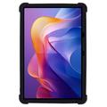 Xiaomi Redmi Pad 2 Silikoni kotelo potkukiinnikkeellä - musta