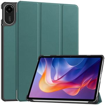 Xiaomi Redmi Pad 2 Tri-Fold Series Smart Folio -kotelo - Mustanvihreä