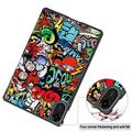 Xiaomi Redmi Pad 2 Tri-Fold Series Smart Folio -kotelo - Graffiti