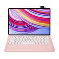 Xiaomi Redmi Pad Pro Bluetooth Suojakotelo Näppäimistöllä - Pinkki