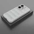 Xiaomi Redmi Turbo 4 Pro Rugged TPU Suojakuori - Vaaleanharmaa