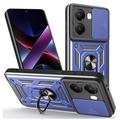 Xiaomi Redmi Turbo 4/Poco X7 Pro Pyörivä Rengashybridikotelo Kamerasuojalla