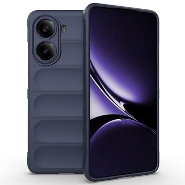 Xiaomi Redmi Turbo 4/Poco X7 Pro Rugged TPU Suojakuori - Tummansininen
