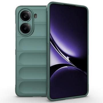 Xiaomi Redmi Turbo 4/Poco X7 Pro Rugged TPU Suojakuori - Vihreä