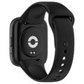 Xiaomi Redmi Watch 3 Lite/3 Active Pehmeä Silikoniranneke - Musta
