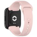 Xiaomi Redmi Watch 3 Lite/3 Active Pehmeä Silikoniranneke - Pinkki