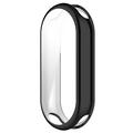 Xiaomi Smart Band 10 Galvanoitu TPU Suojakotelo - Musta