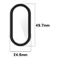 Xiaomi Smart Band 10 Galvanoitu TPU Suojakotelo - Sininen