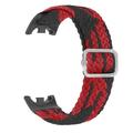 Xiaomi Smart Band 8/9 Beline Nylon hihna - punainen / musta