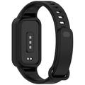 Xiaomi Smart Band 9 Active/Redmi Band 3 Vaihto Silikonihihna Integroidulla Kehyksellä