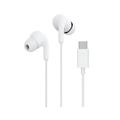 Xiaomi Type-C -kuulokkeet HD-mikrofonilla - valkoiset