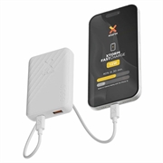 Xtorm Go2 5000mAh powerbank 12W - USB-C/USB-A - valkoinen