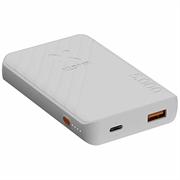 Xtorm Go2 5000mAh powerbank 12W - USB-C/USB-A - valkoinen