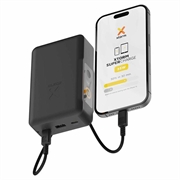 Xtorm NextGen6 -varavirtalaturi 20000mAh, älynäytöllä - musta