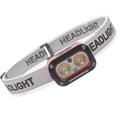 YD-08 ladattava LED-otsalamppu liiketunnistimella