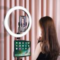 YINGNUOST 26cm LED rengasvalo ABS + PC täyttövalo 1.6m kolmijalkajalustalla TikTok YouTube Video Selfie meikki