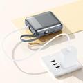 YM-1410 20000mAh:n minivirtapankki, 22.5W:n pikalataus - Tummentuma