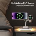 YM-UD22 Pro 3-in-1 MagSafe-latausasema yövalolla - 15W - valkoinen