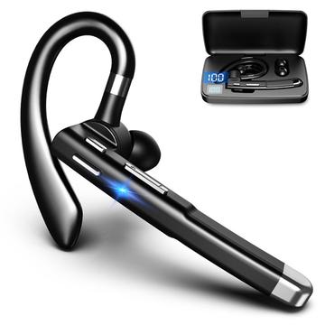 YYK-520 2. Langaton Bluetooth 5.0 Single Ear Headset Car Earhook Business kuulokkeet latauskotelolla varustettuna