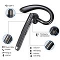 YYK-520 2. Langaton Bluetooth 5.0 Single Ear Headset Car Earhook Business kuulokkeet latauskotelolla varustettuna