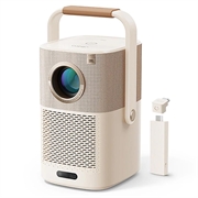 Yaber T2 Plus Full-HD kannettava projektori JBL-äänellä ja Google TV:llä - Beige