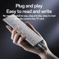 Yesido GS37 USB-C TF-kortinlukija, jossa Lanyard - 480 Mbps Plug-and-Play OTG-sovitin
