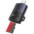 Yesido GS38 Lightning TF-kortinlukijaan iPhone & iPadille
