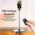 Yesido SF22 Mini Selfie Stick / Kolmijalka - 4.7"-7" - Musta