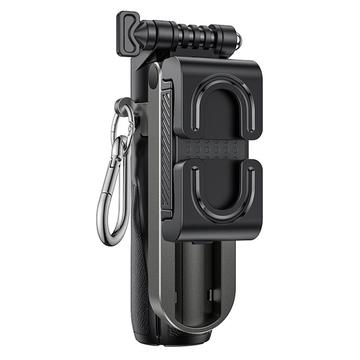 Yesido SF29 Mini Bluetooth Selfie Stick / jalusta kaukosäätimellä - musta