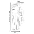 Yesido SF29 Mini Bluetooth Selfie Stick / jalusta kaukosäätimellä - musta