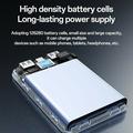 Yesido YP82 10000mAh Powerbank digitaalisella näytöllä - 22.5W, 2x USB-A, USB-C - musta