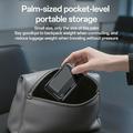 Yesido YP82 10000mAh Powerbank digitaalisella näytöllä - 22.5W, 2x USB-A, USB-C - musta