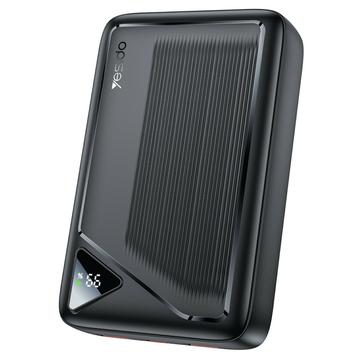 Yesido YP82 20000mAh Powerbank digitaalisella näytöllä - 22.5W - musta