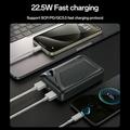 Yesido YP82 20000mAh Powerbank digitaalisella näytöllä - 22.5W - musta