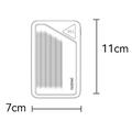 Yesido YP85 20000mAh Powerbank sisäänrakennetuilla Type-C ja Lightning-kaapeleilla - 22.5W - musta