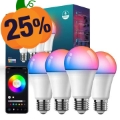 ZJ-BWBL1H-RGBWWW-4P 4PCS 10W Bluetooth Smart Light Lamput WiFi 2.4G Voice RGBCW 220V LED-lamput