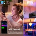 ZJ-BWBL1H-RGBWWW-4P 4PCS 10W Bluetooth Smart Light Lamput WiFi 2.4G Voice RGBCW 220V LED-lamput