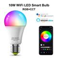 ZJ-BWBL1H-RGBWWW-4P 4PCS 10W Bluetooth Smart Light Lamput WiFi 2.4G Voice RGBCW 220V LED-lamput