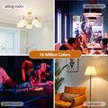 ZJ-BWBL1H-RGBWWW-4P 4PCS 10W Bluetooth Smart Light Lamput WiFi 2.4G Voice RGBCW 220V LED-lamput