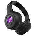 Zealot B570 Kokoontaittuvat Bluetooth-kuulokkeet - Musta