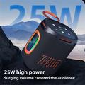 Zealot S122 kannettava Bluetooth-kaiutin subwooferilla - 25W - musta